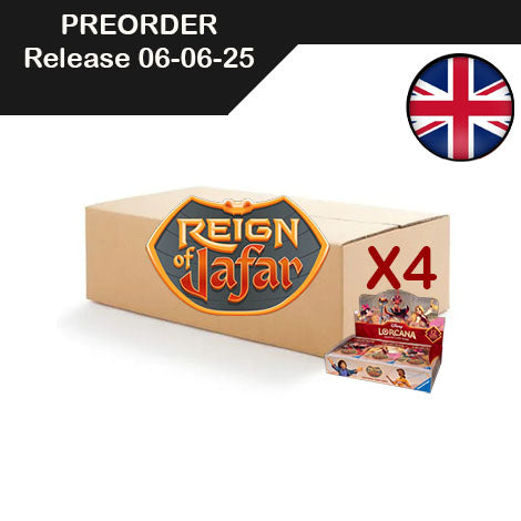 Lorcana - reign of Jafar - SET 8 - Case of 4 Display - EN