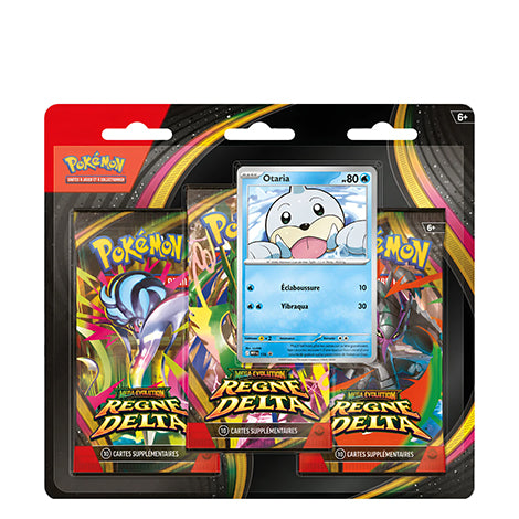Pokémon - ME6 - Tripack Boosters Règne Delta - FR