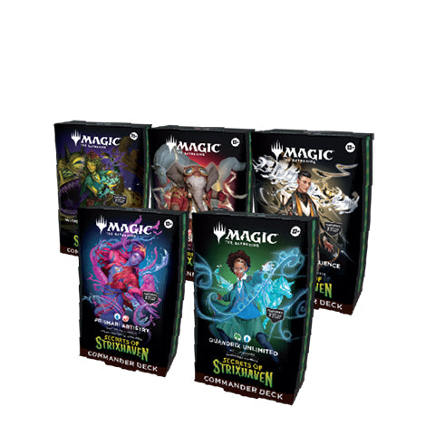 mtg strixhaven commander cards Secrets of Strixhaven Commander Bundle x5 (EN) – OutpostBrussels