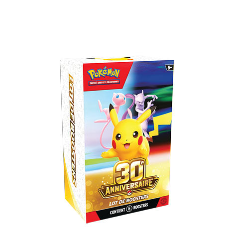 Pokémon · 30e Anniversaire - Bundle 6 Boosters - FR