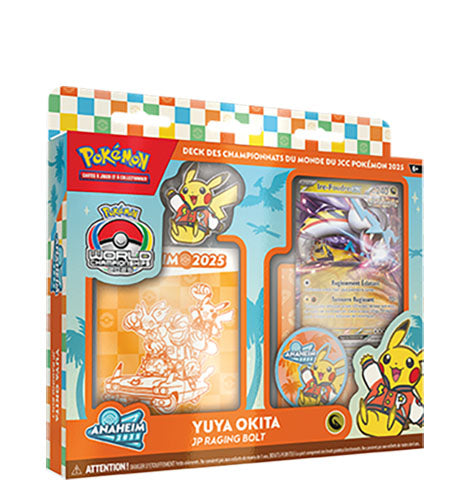 Pokémon - Deck Championnats du Monde 2025 - JP Raging Bolt - FR
