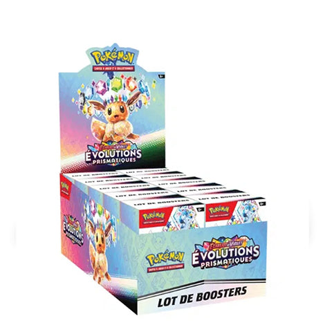 Pokémon - Prismatic Evolutions EV8.5 - Display of 10 Bundles - FR