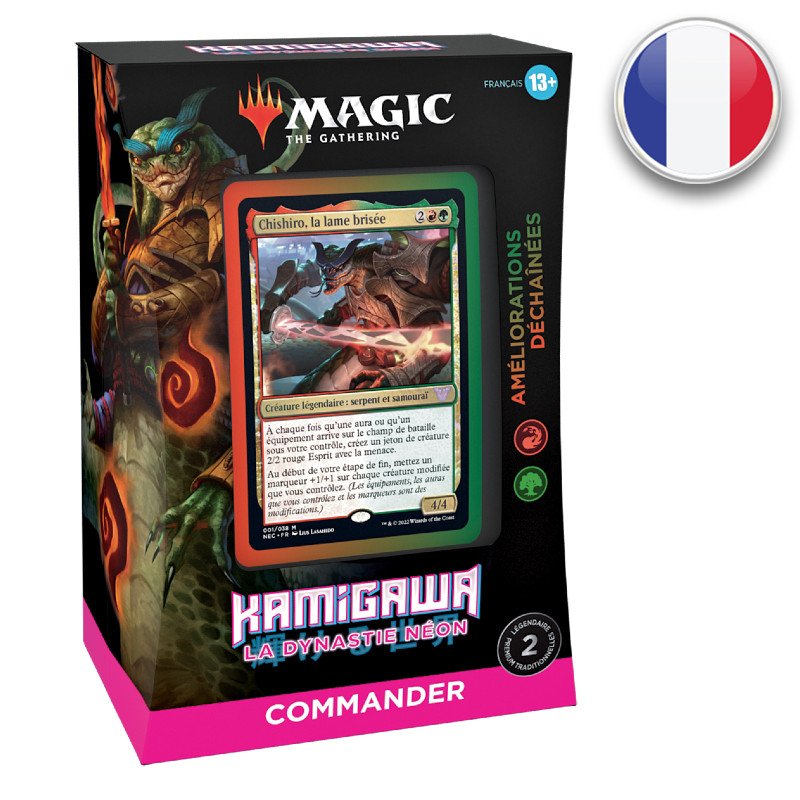 Deck Commander Unleashed Upgrades Kamigawa: Neon Dynasty FR