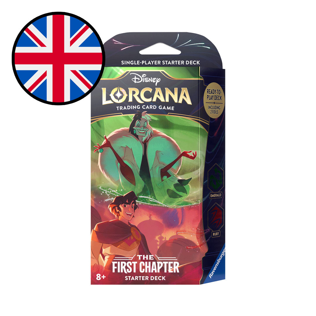 Disney Lorcana Set 1 Starter Deck Cruella & Aladdin - EN