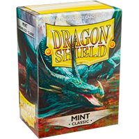 Dragon Shield Classic Mint 100 sleeves Standard Size