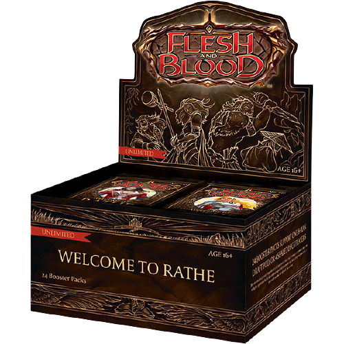 Flesh & Blood TCG: Welcome to Rathe Unlimited Booster Display EN
