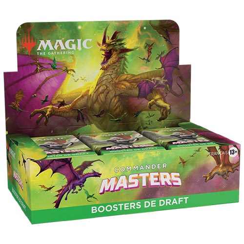 Commander Masters Draft Booster Box of 24 - FR