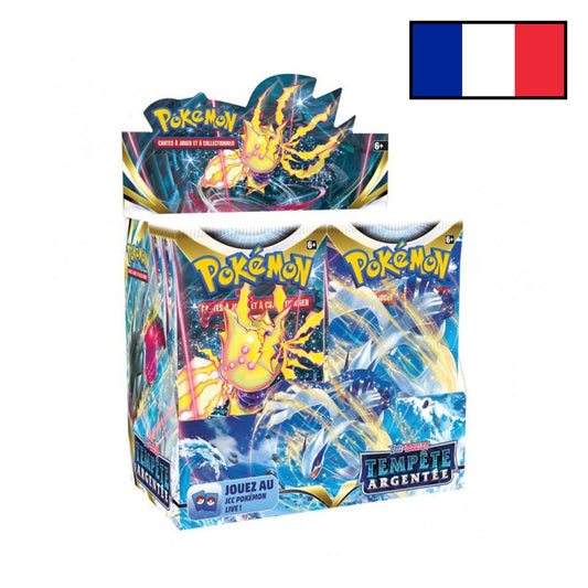 Boite de 36 Boosters Épée et Bouclier EB 12 – Tempête Argentée - FR