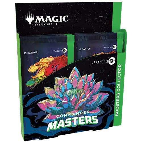 Box of 4 Commander Masters collector boosters - FR