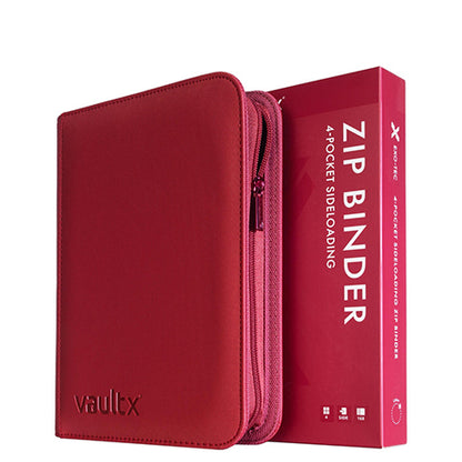 Classeur zippé Vault X Exo-Tec® Métallique – 4/9 pocket