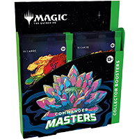 Commander Masters Collector Booster Display (4 Packs) - EN