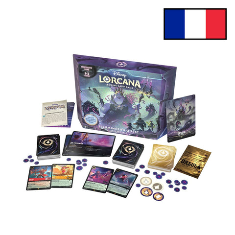 Disney Lorcana - Le Retour d'Ursula - Coffret Quête des Illumineurs - FR