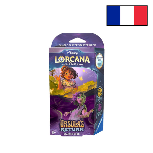 lorcana ursula starter deck Disney with stalwart Steel characters Disney Lorcana: Ursula's Return Starter