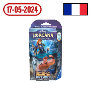 Disney Lorcana - Le Retour d'Ursula - Deck Saphir Acier - FR