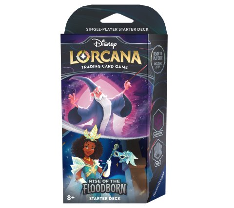 Disney Lorcana : Rise of the Floodborn Starter Deck Merlin & Tiana - EN