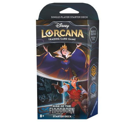 Disney Lorcana : Rise of the Floodborn Starter Deck The Queen & Gaston - EN