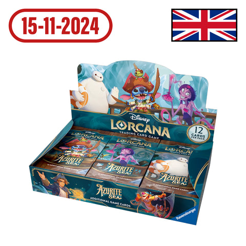 Lorcana - Azurite Sea - Booster Display - EN