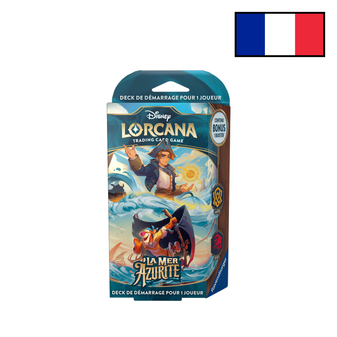 Lorcana - Mer Azurite - Deck Ambre et Rubis - FR