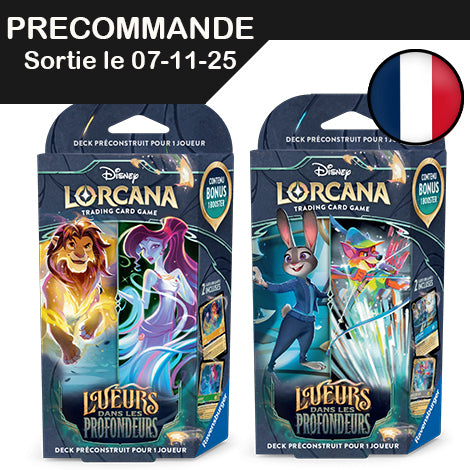 Lorcana - Lueurs dans les Profondeurs - SET 10 - Deck de démarrage - FR