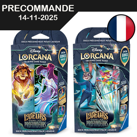 Lorcana - Lueurs dans les Profondeurs - SET 10 - Deck de démarrage - FR