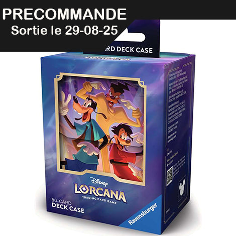 Lorcana - Accesoire - SET 9 - Deck Box Dingo Et Max