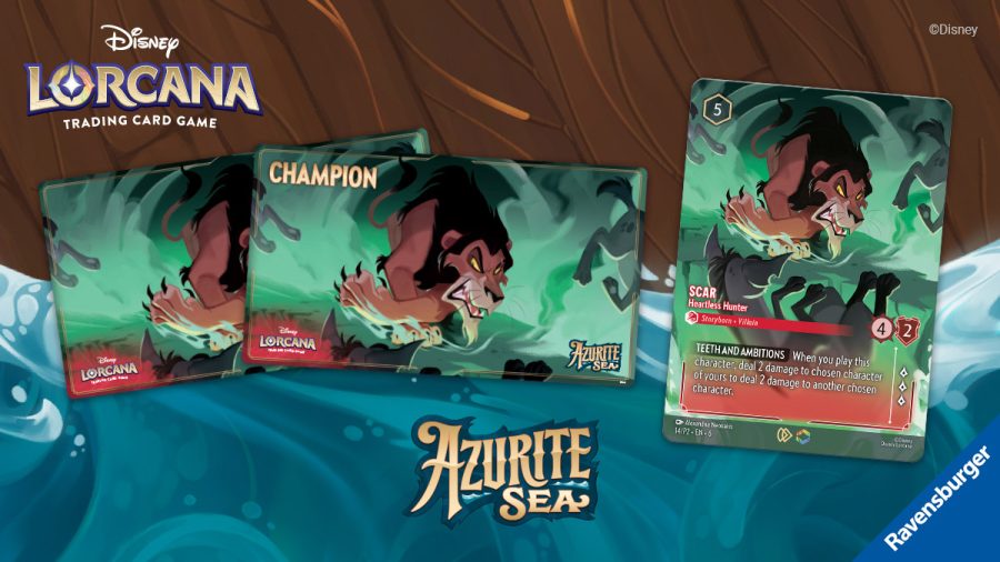 26/01 Lorcana Set Championship Azurite Sea