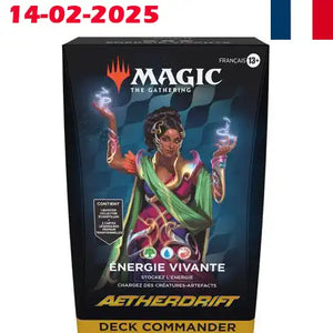 MTG - Aetherdrift Commander Energie Vivante - FR