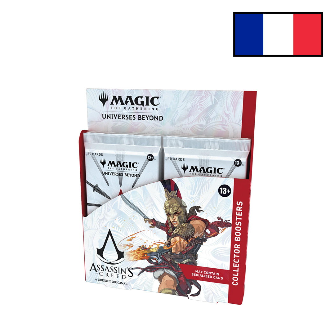 MTG - Assassin's Creed Univers Infinis Collector's Booster Display (12 Packs) - FR