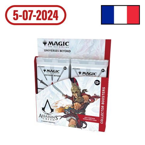 MTG - Assassin's Creed Collector's Booster Display (12 Packs) - FR