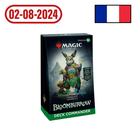 MTG - Bloomburrow - Deck Commander - Proposition de Paix - FR