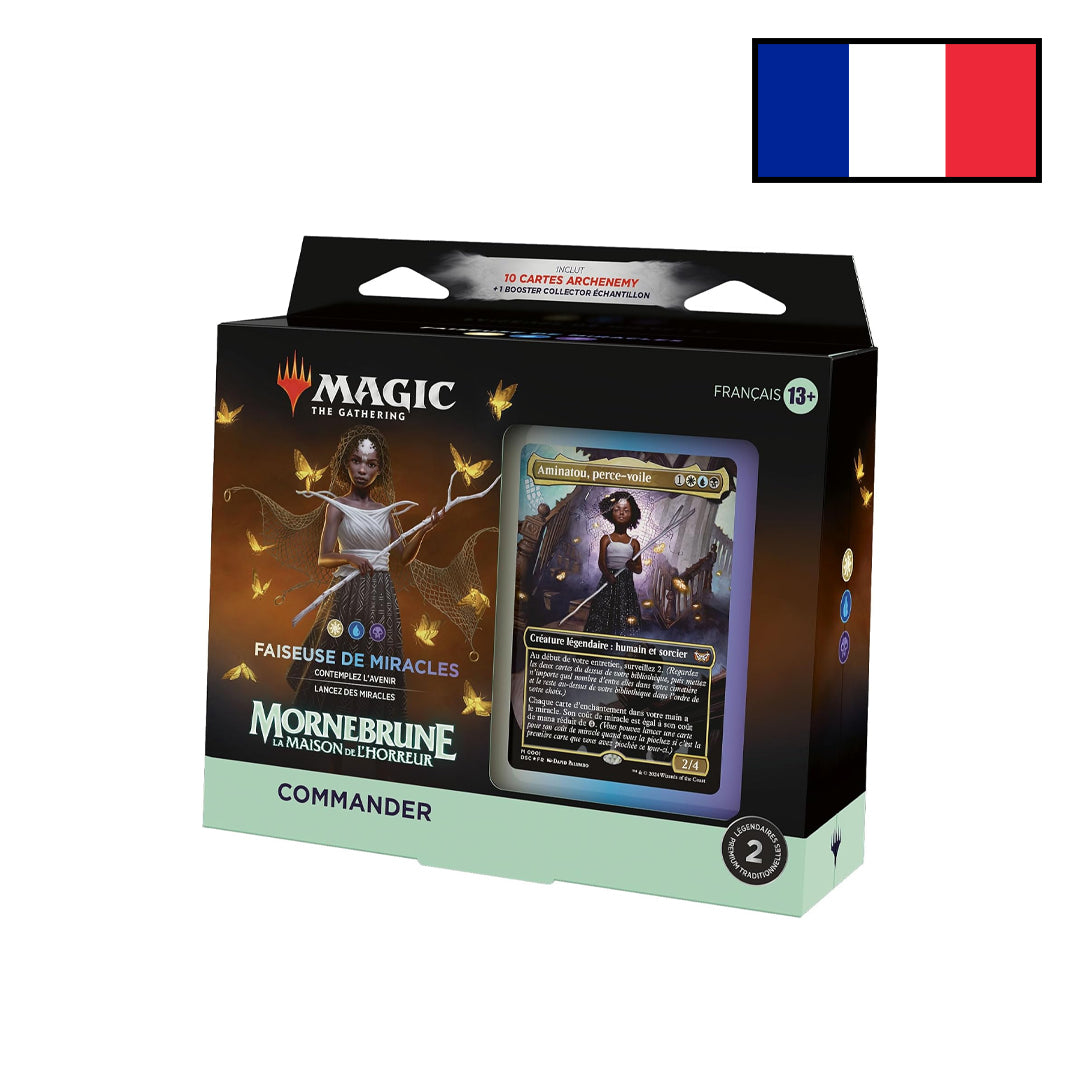 MTG - Mornebrune La Maison de l'Horreur - Deck Commander - Faiseuse de Miracles - FR