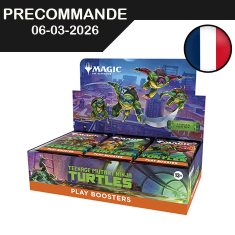 MTG - teenage mutant ninja turtles - Boite de Booster de Jeu - FR
