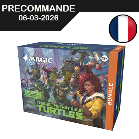 MTG - teenage mutant ninja turtles - Bundle - FR