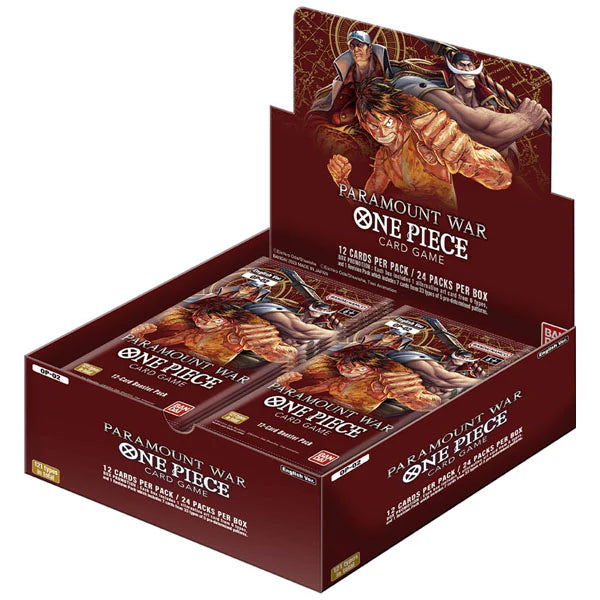 One Piece Card Game -Paramount War- OP02 Booster Display (24 Packs) - EN