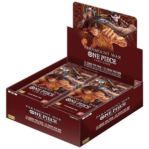 One Piece Card Game -Paramount War- OP02 Booster Display (24 Packs) - EN