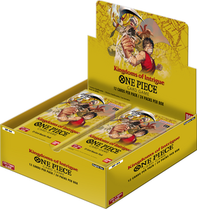 One Piece Card Game - Kingdoms Of Intrigue - OP04 Booster Display (24 Packs) - EN