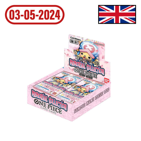 One Piece Card Game - Memorial Collection EB-01 Extra Booster Display - EN