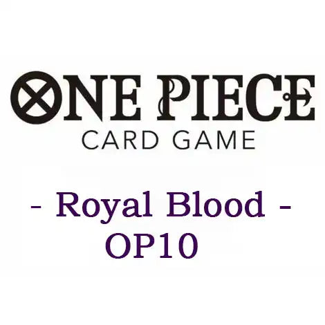 One Piece Card Game - OP10 - Royal Blood Booster Display (24 Packs) - EN