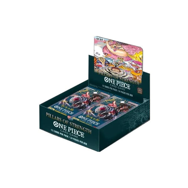 One Piece Card Game - Pillars Of Strength - OP03 Booster Display (24 Packs) - EN