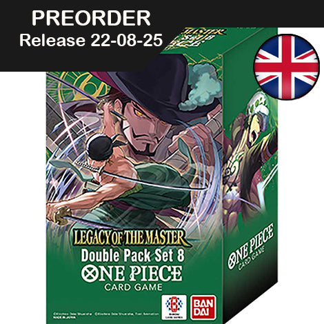 ONE PIECE - DP08 Legacy of the Master - Double Pack - EN