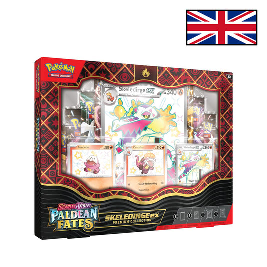 Pokémon - Paldean Fates SV 4.5 Premium Collection Skeledirge ex - EN