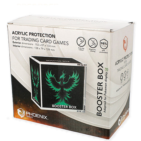 Phoenix Shield - Booster Box Protection Acrylique