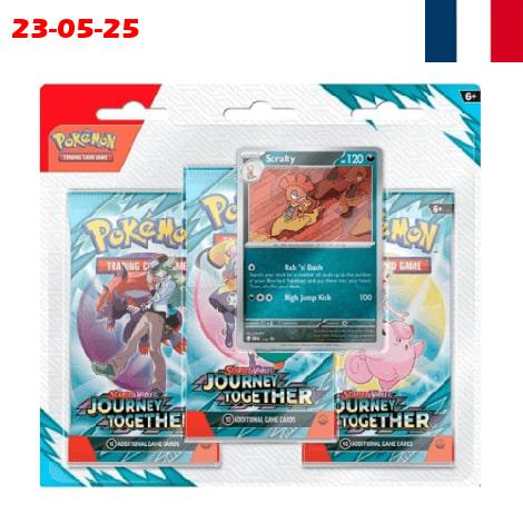 Pokémon - Aventures Ensemble EV09 - Baggaïd Tri-Pack - FR