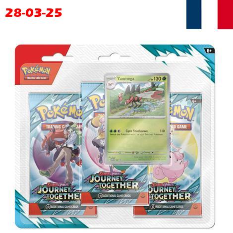 Pokémon - Aventures Ensemble EV09 - Yanmega Tri-Pack - FR