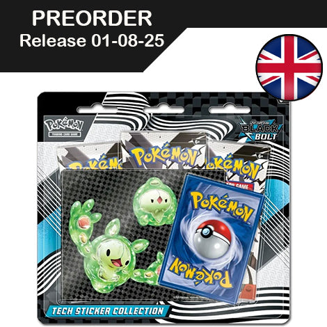 Pokemon - Black Bolt SV10.5 - Tech Sticker Collection - EN