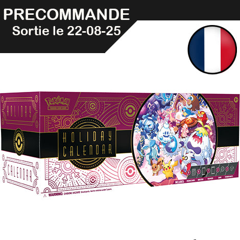 Pokemon - Calendrier des Fêtes 2025 - FR