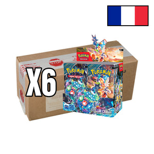 Pokémon - Couronne Stellaire EV06 - Case de 6 Boîte de 36 Boosters - FR