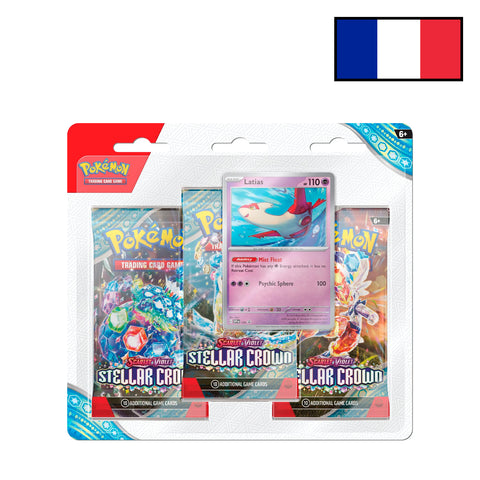 Pokémon - Couronne Stellaire EV07 - Tri-Pack Latias - FR