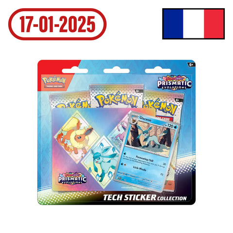 Pokémon - Evolutions Prismatiques EV8.5 - Collection Autocollant Givrali - FR