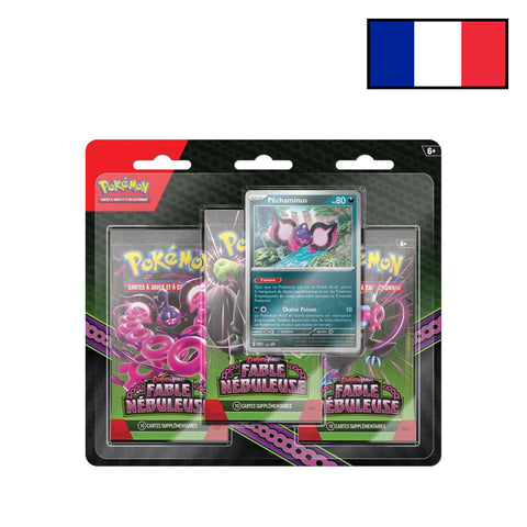 Pokémon - Fable Nébuleuse EV6.5 - Tri-Pack Pêchaminus - FR